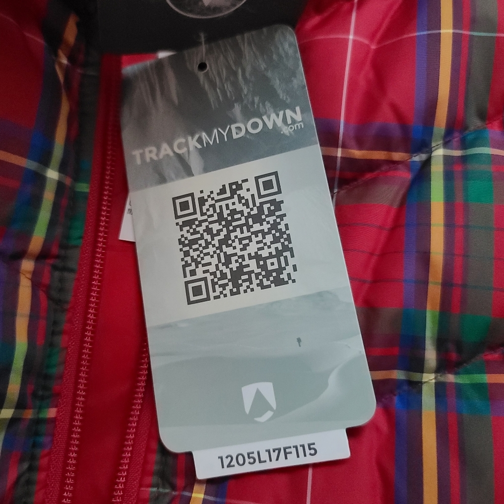 LANDSEND Puffer Vest BNWT XS plaid - Picture 14 of 15